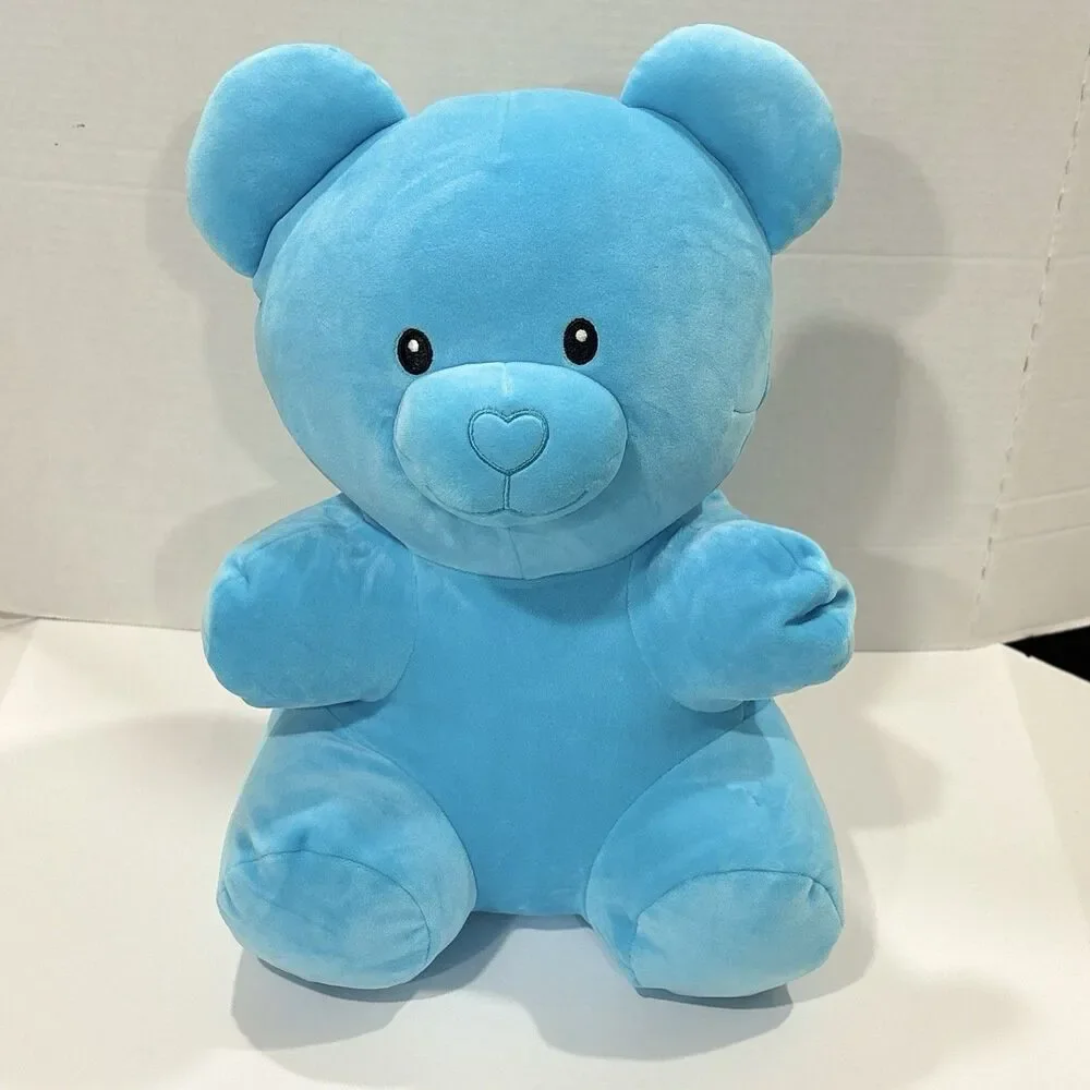 Large Gummy Bear Plush Blue, 16